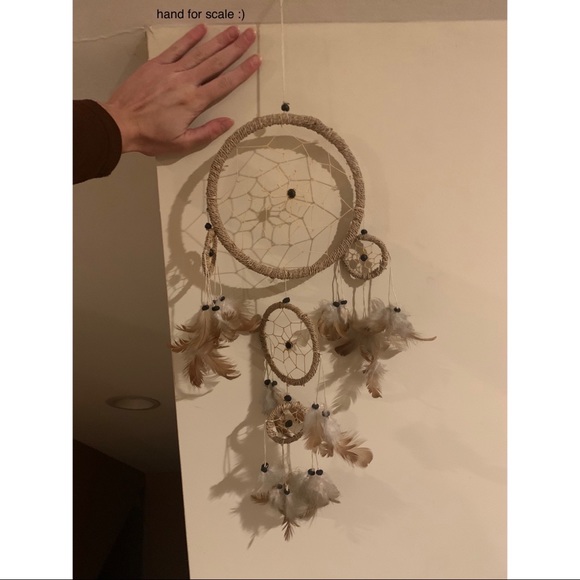 💫 Large Net Boho Dreamcatcher Wall Hanging - Picture 2 of 2